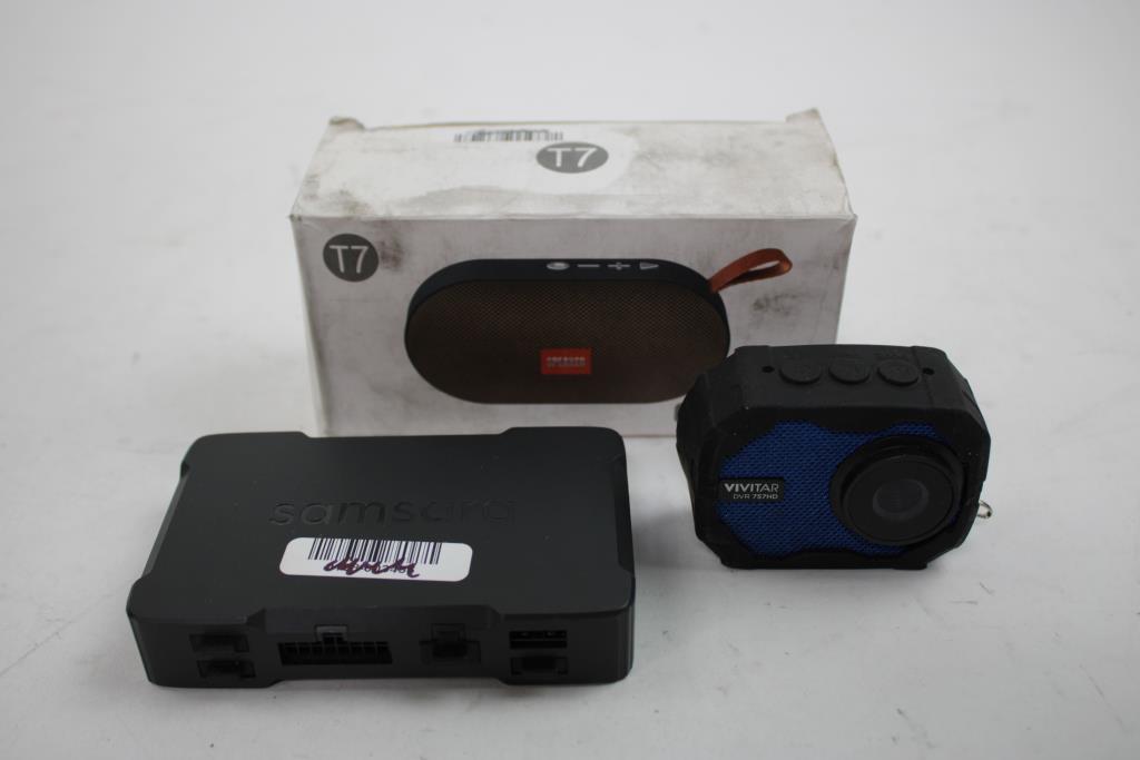 Nikon Coolpix, Canon Powershot Cameras, Samsara Vehicle Gateway, Speaker, 4 Pieces