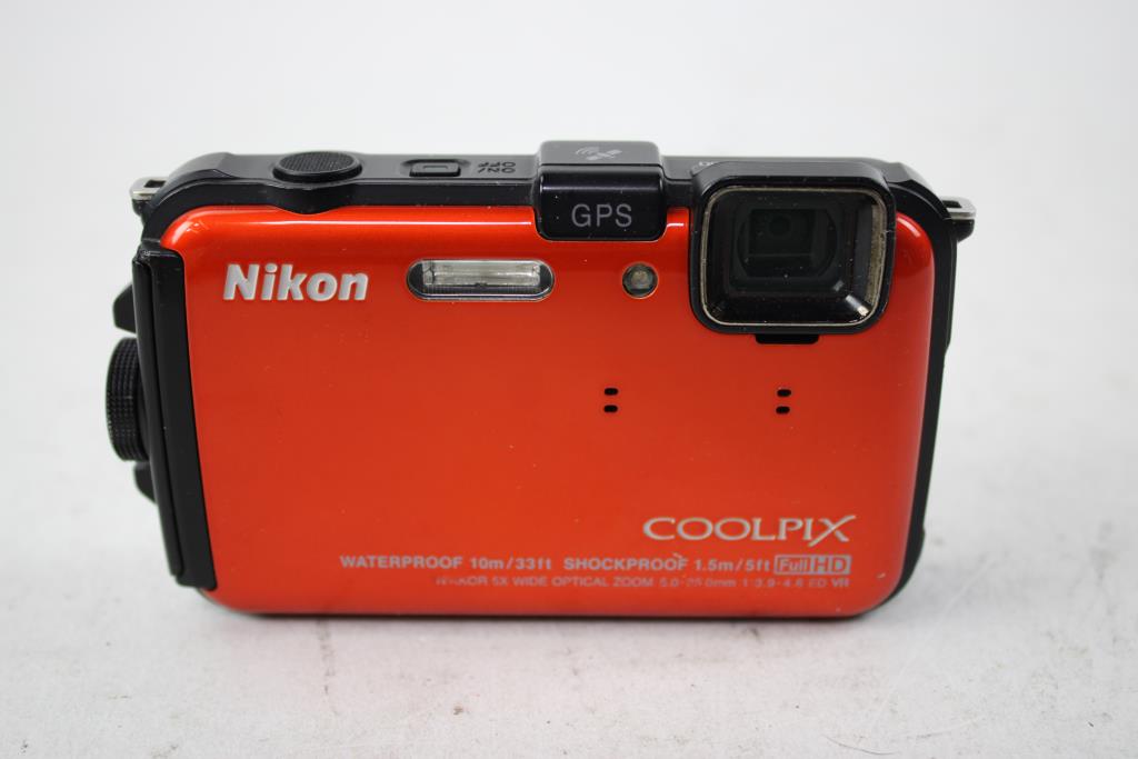 Nikon Coolpix Waterproof & Shockproof GPS Full HD Camera