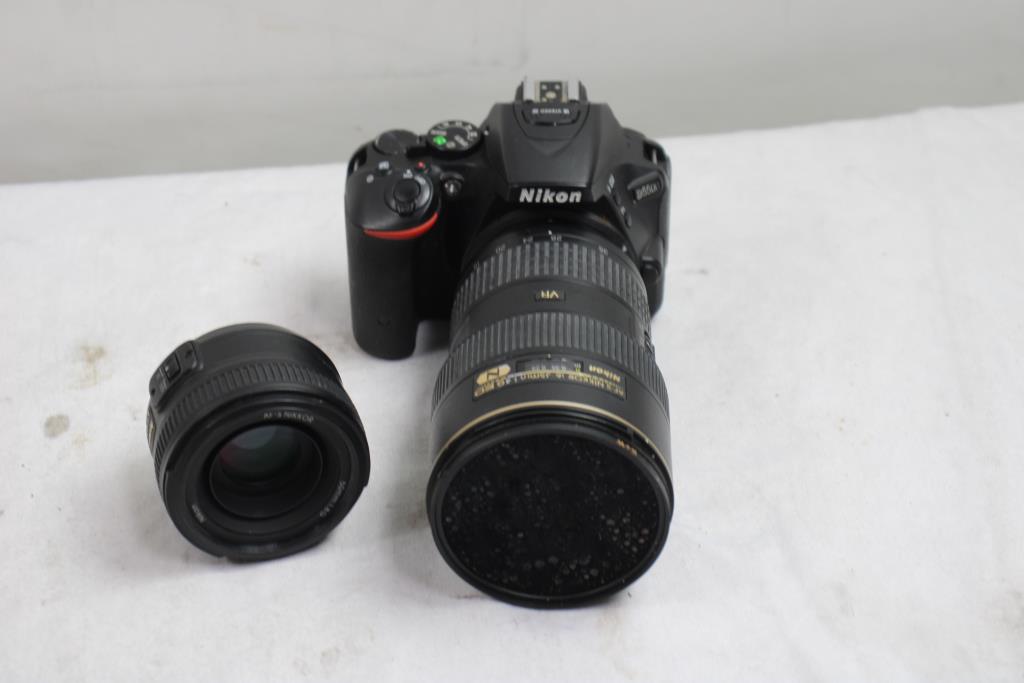 Nikon D5500 Digital Camera With Lenses