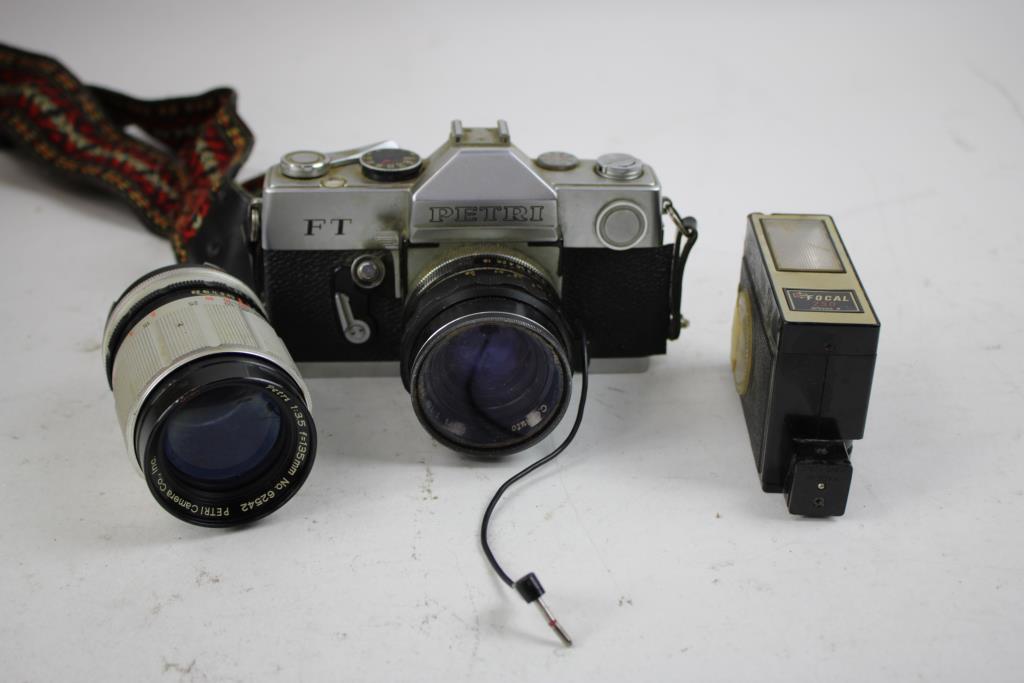 Nikon, Petri Vintage, 35mm Cameras, Lenses, And More