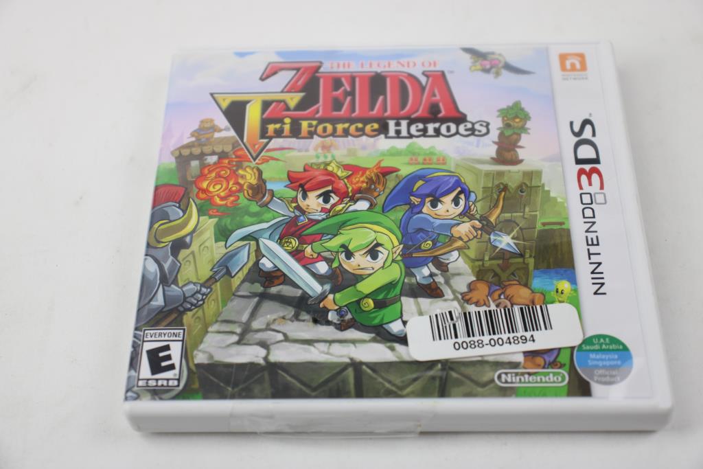 Nintendo 3DS Legend Of Zelda TriForce Heroes Game