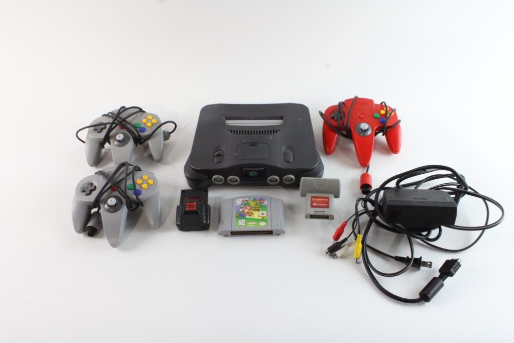 Nintendo 64 Console With Accessories Property Room