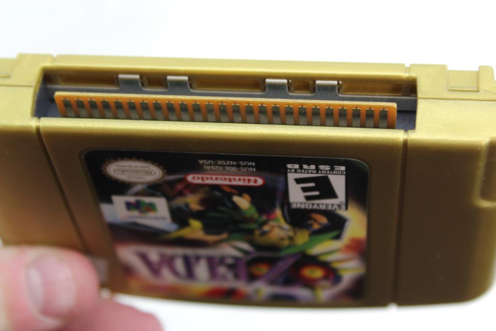 Nintendo 64 The Legend Of Zelda Majora's Mask Game Cartridge Property Room