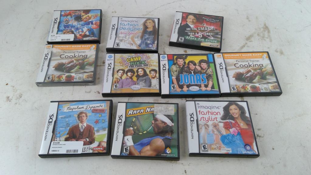 Nintendo DS Games 5+ Pieces