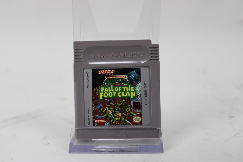 Nintendo Game Boy TMNT Fall Of The Foot Clan