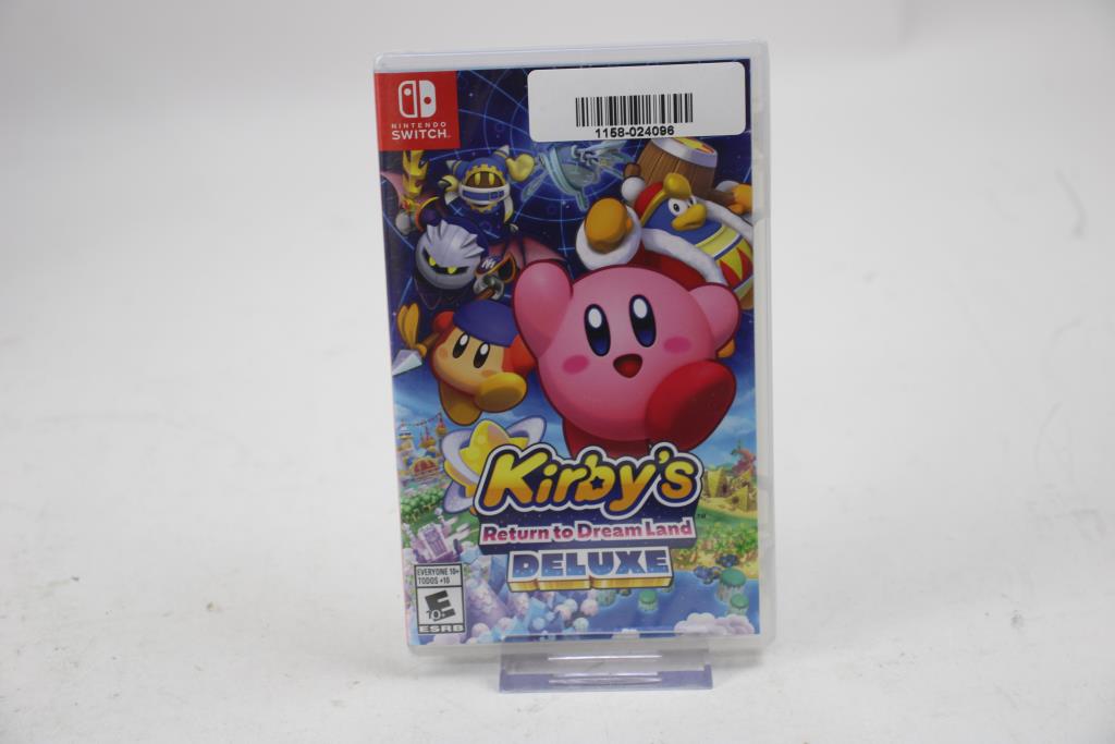 Nintendo Switch Kirby's Return To Dreamland Deluxe Game
