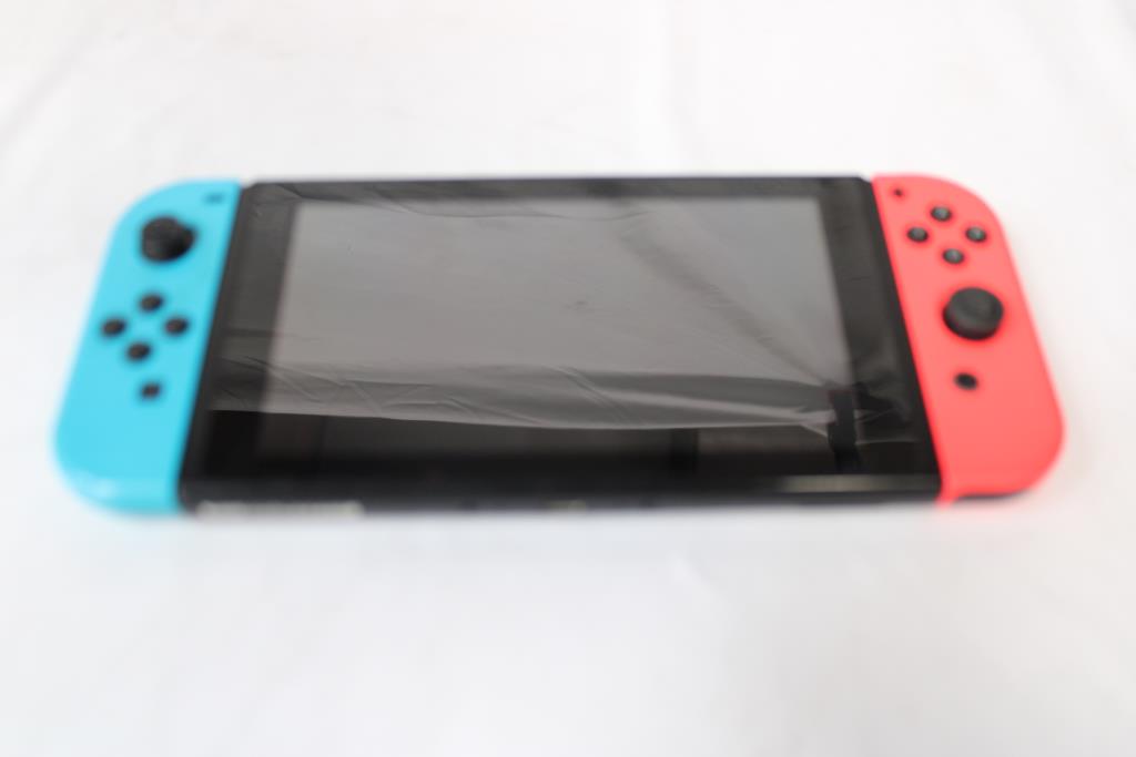 Nintendo Switch V2 Console With Red & Blue JoyCons
