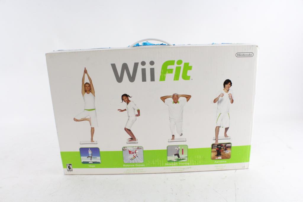 Nintendo Wii Fit Game And Board Property Room
