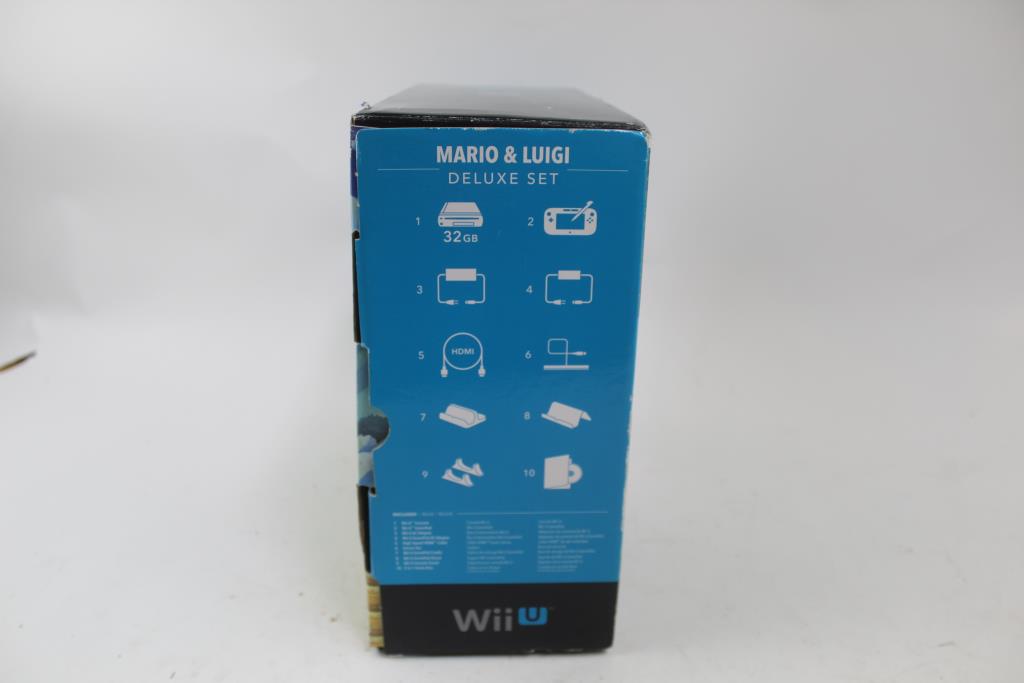 Nintendo Wii U Mario & Luigi Deluxe Set Property Room