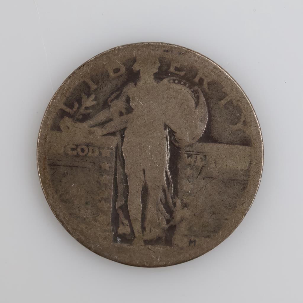 No Date Standing Liberty Silver Quarter