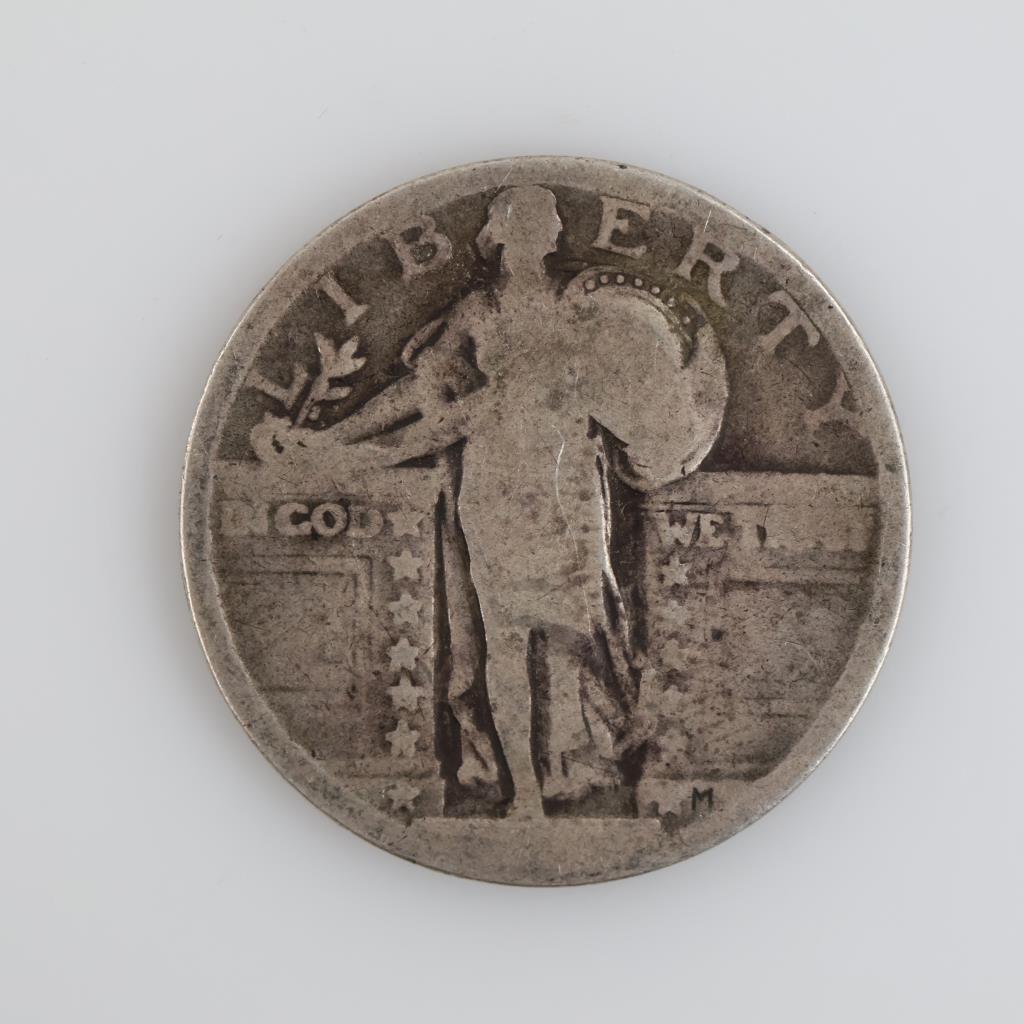 No Date Standing Liberty Silver Quarter