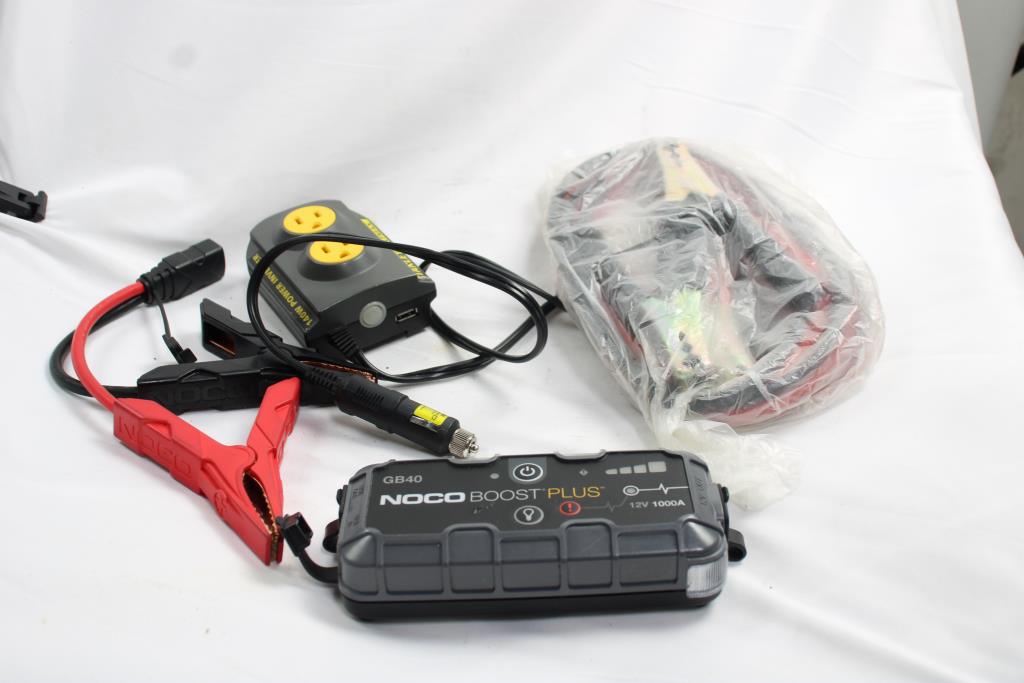 Noco Boost Plus, Jumper Cables, Stanley Outlet And More4 Pieces