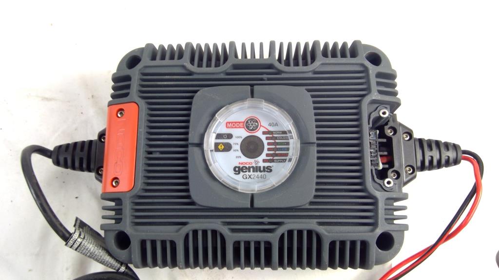 NOCO Genius Industrial Battery Charger Property Room