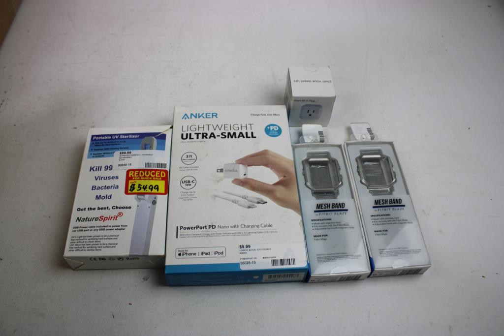 Nook Cover Stand, UV Disinfecting Wand, Finder 2.0 BlackCard, And More, 8 Pieces