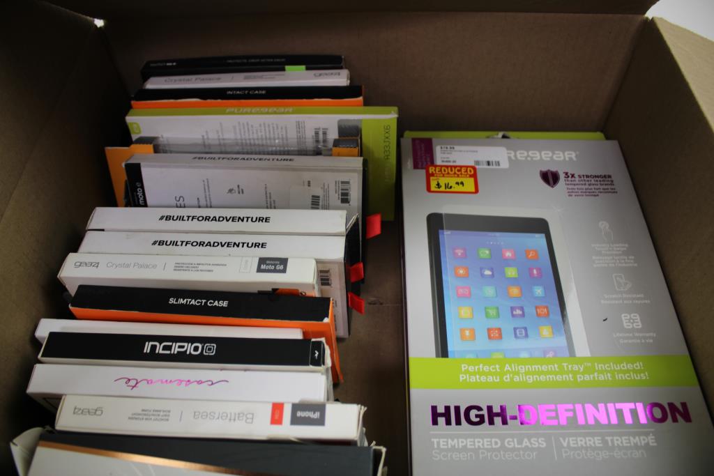 Nook Cover Stands, Tablet Screen Protectors, Phone Cases, 27 Pieces