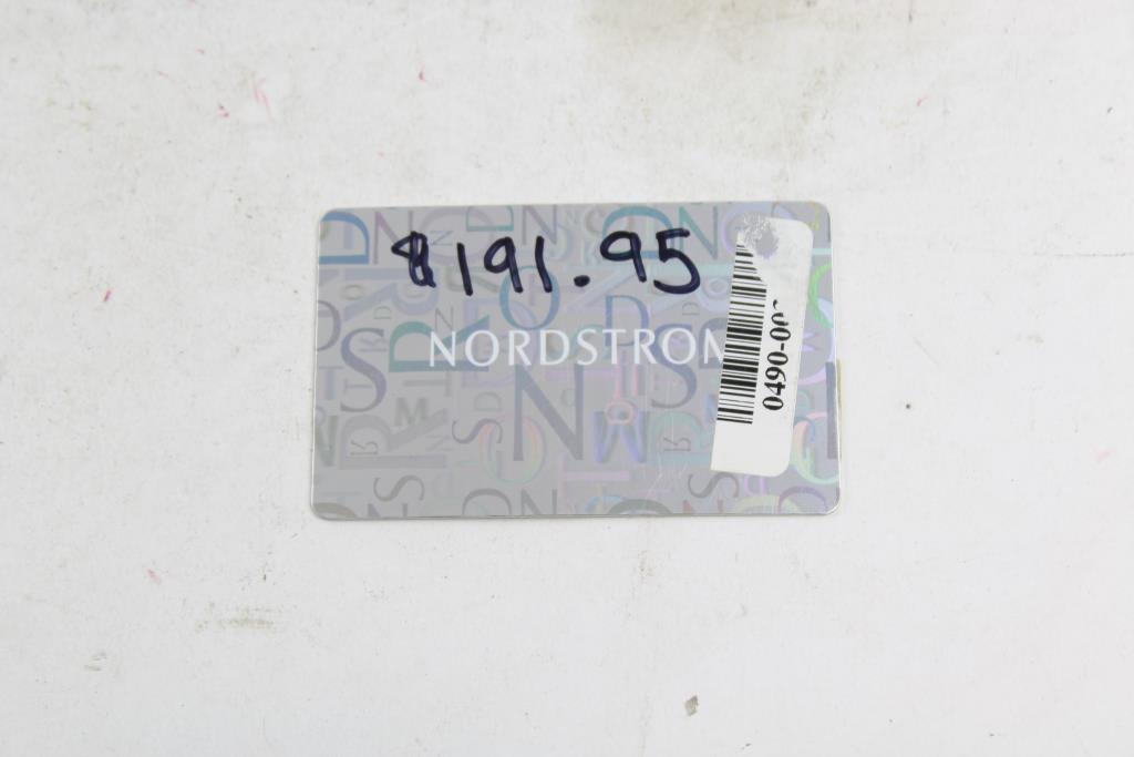 Nordstrom Gift Card Amount 191 95 Property Room Nordstrom Gift Card Amount 191 95