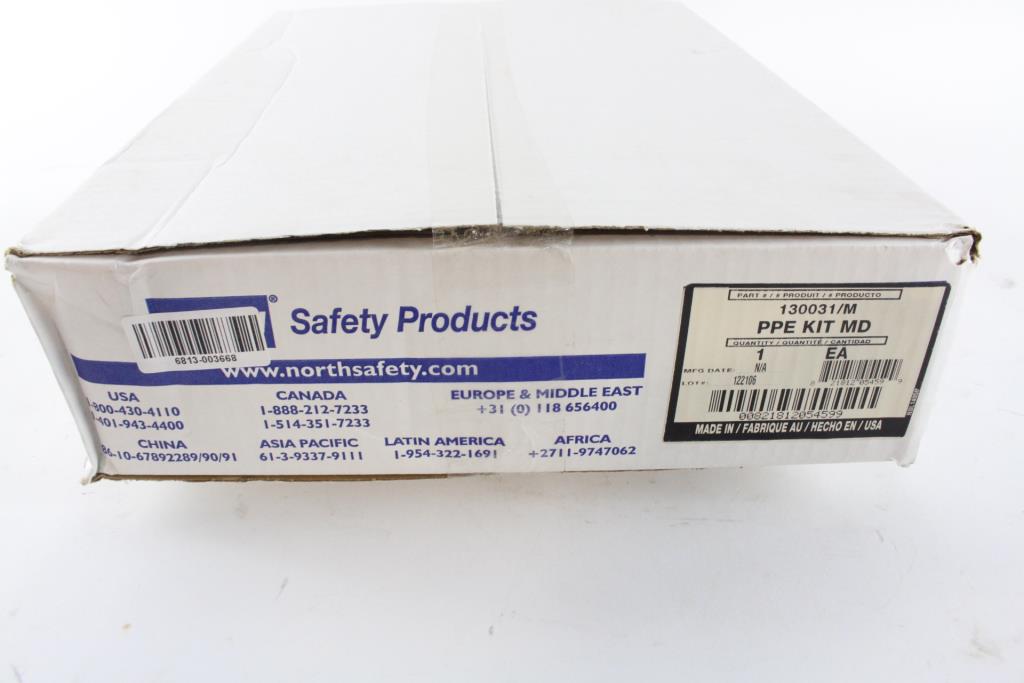 North Safety Products PPE Kit, Size M Property Room