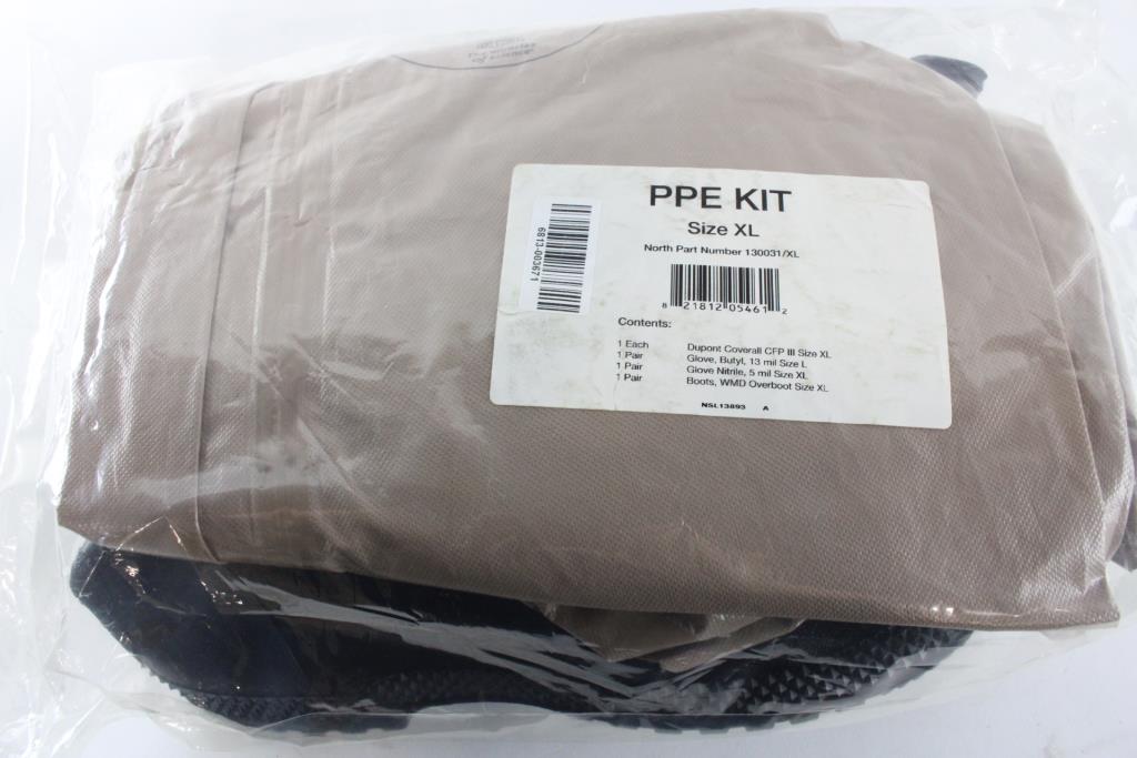 North Safety Products PPE Kit, Size XL Property Room