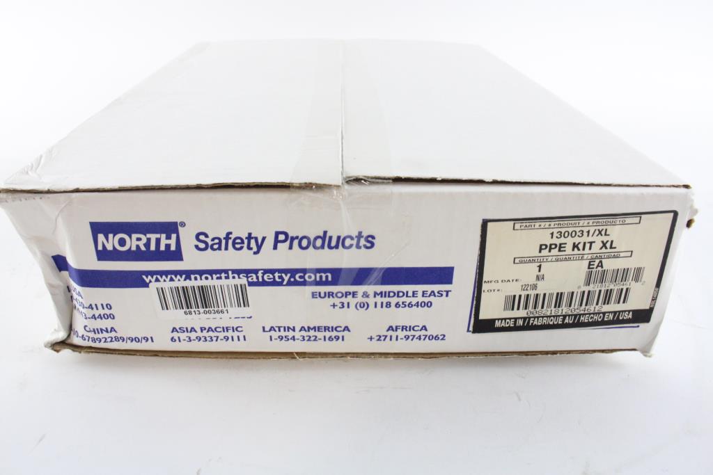 North Safety Products PPE Kit, Size XL Property Room
