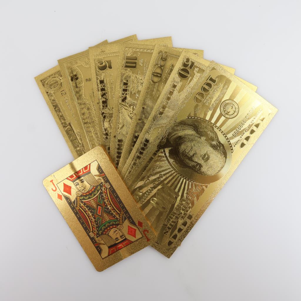 Novelty Feng Shui Foil Collectible US Souvenirs, 8 Pieces