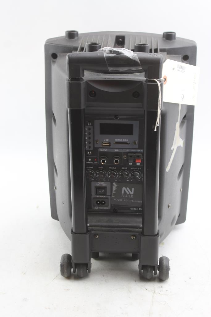 Nutek Portable Tailgater Speaker Property Room