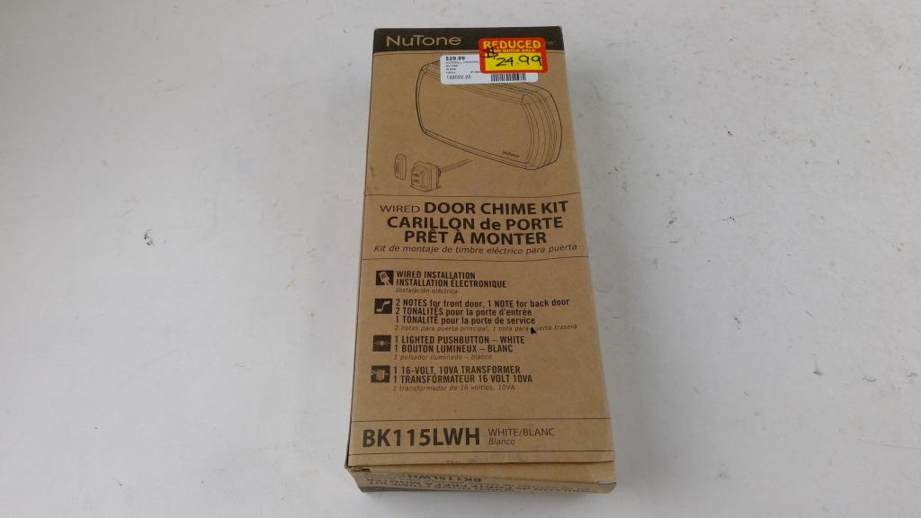 Nutone Door Chime Kit