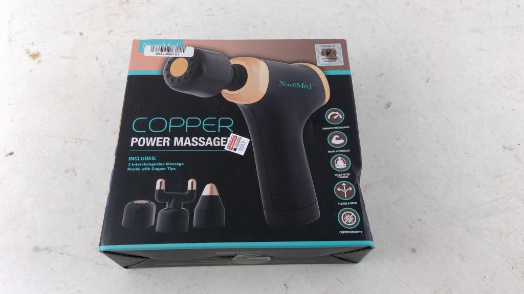 NuvoMed Copper Power Massager