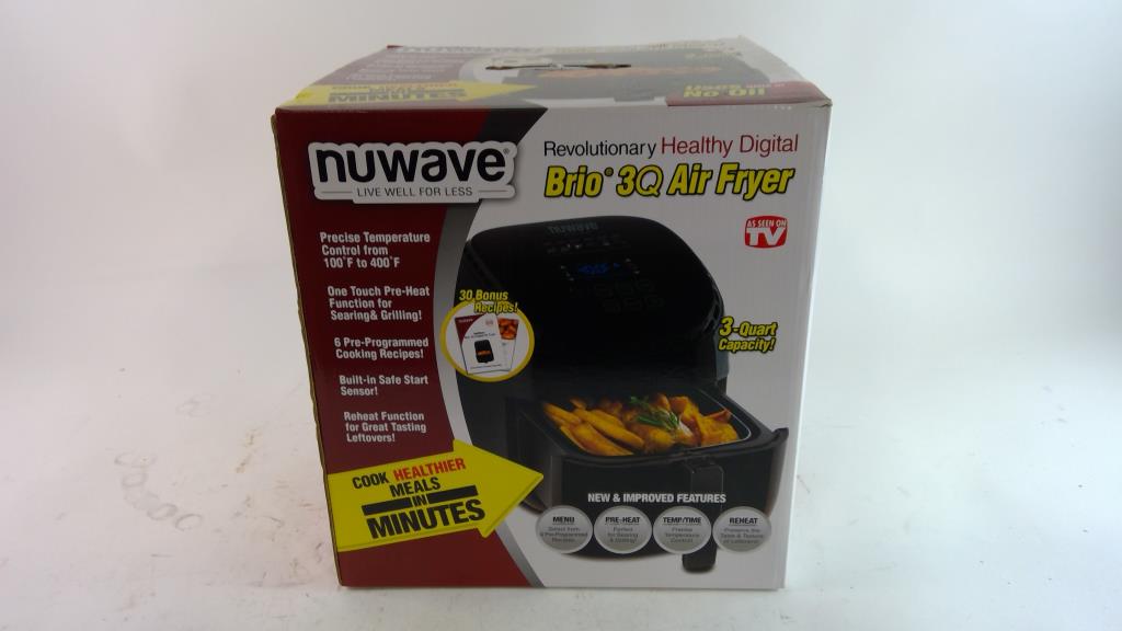Nuwave Air Fryer Property Room