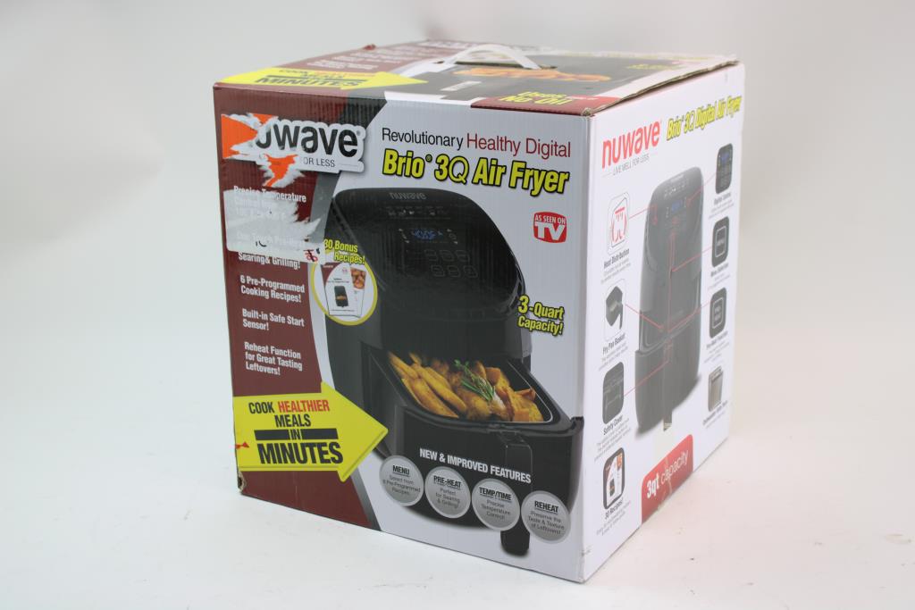 Nuwave Brio 3Q Air Fryer Property Room