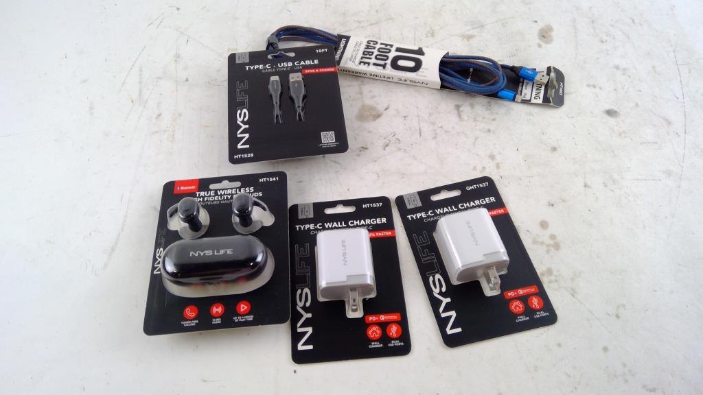 NYSlife Type-C USB Cable And More 5 Pieces