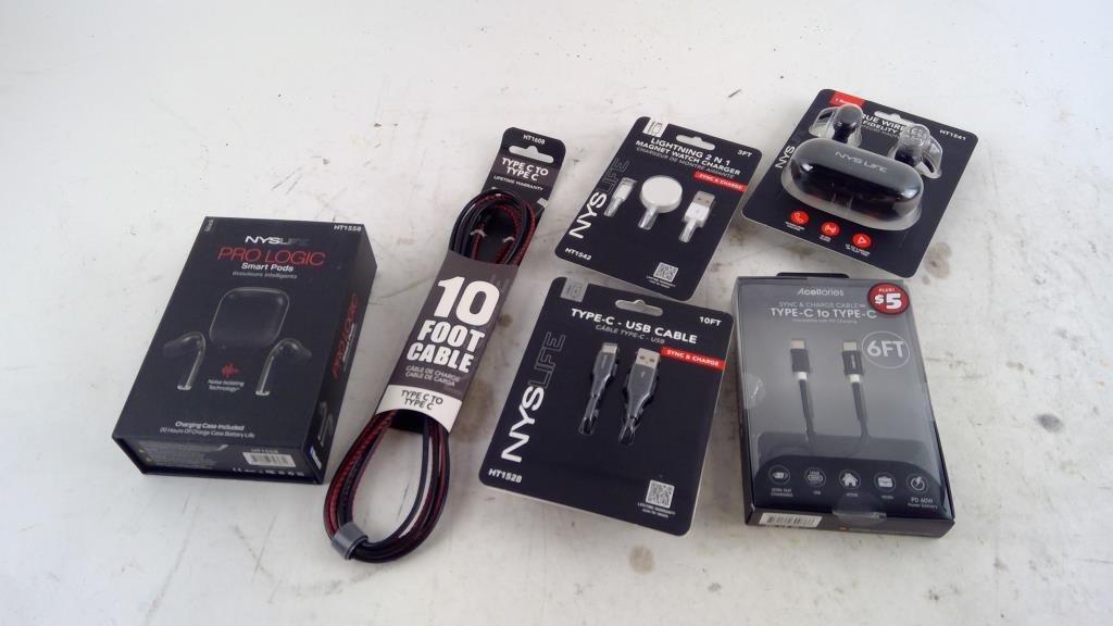 NYSlife Type-C USB Cable And More 5 Pieces
