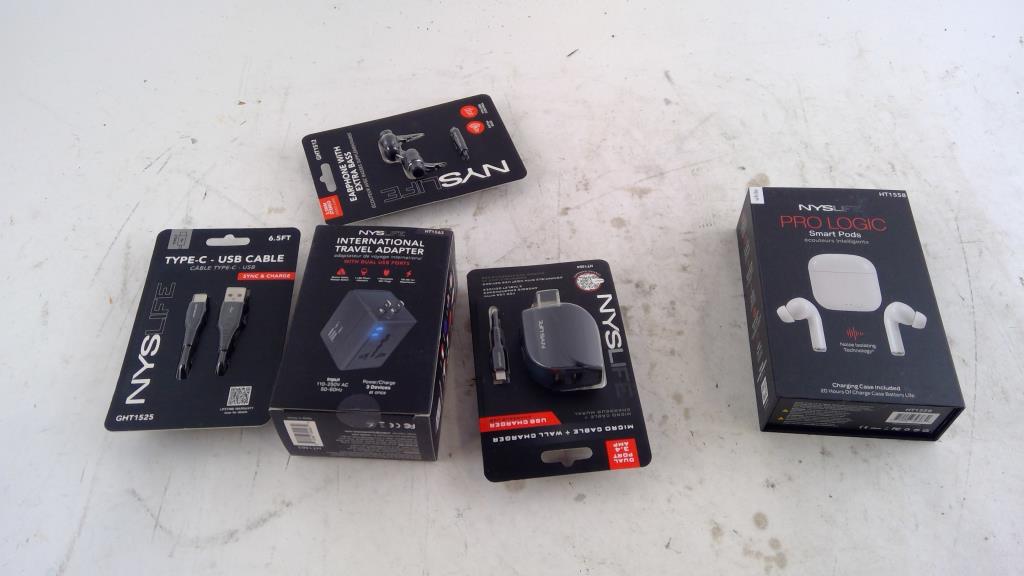 NYSlife Type-C USB Cable And More 5 Pieces