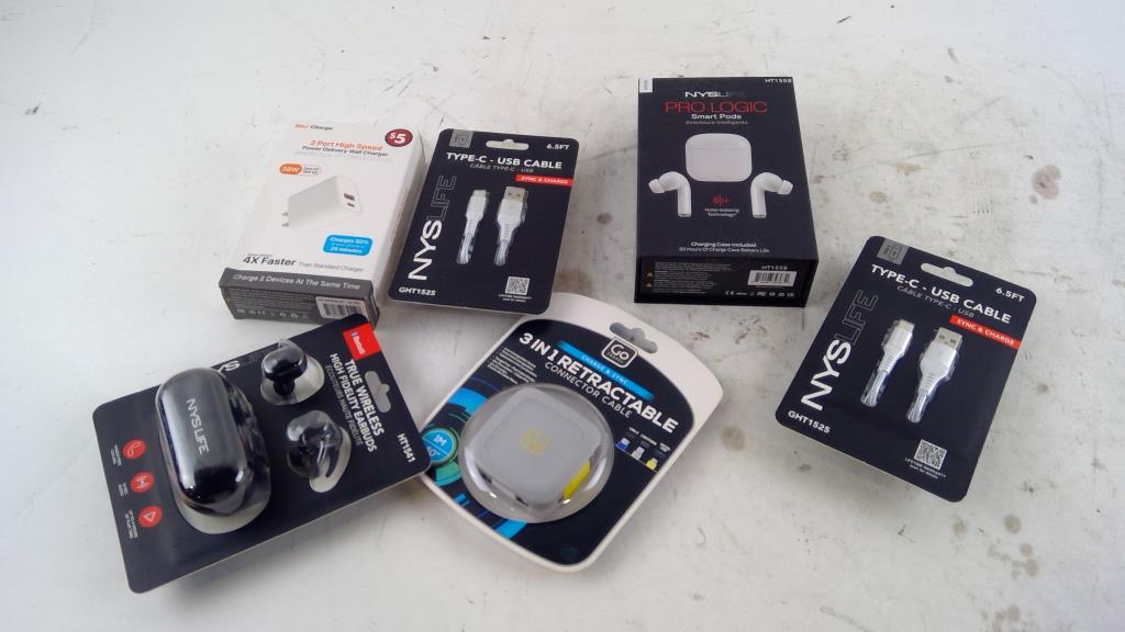 NYSlife Type-C USB Cable And More 5 Pieces