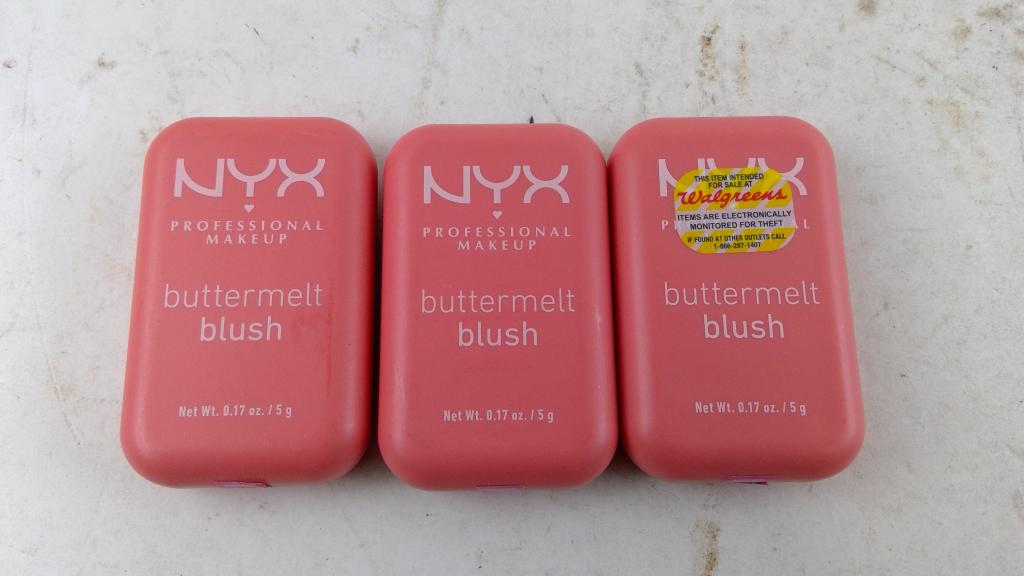 Nyx Buttermelt Blush 3 Pieces
