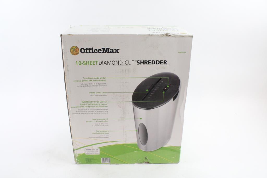 OfficeMax Medium Shredder Property Room