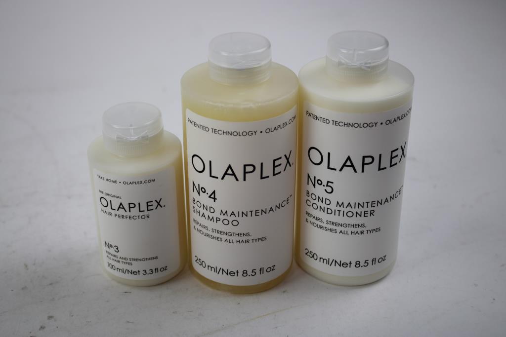 Olaplex No.5 Conditioner, No.4 Shampoo, No.3 Hair Protector, 3 Pieces