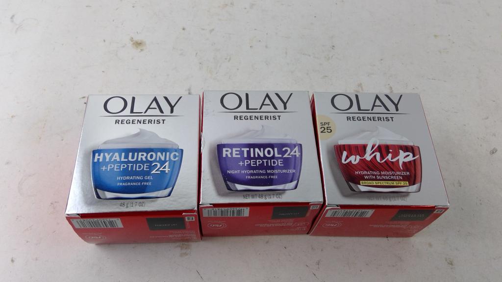 Olay Regenrist Hydrating Moisturizer With Sunscreen 3 Pieces