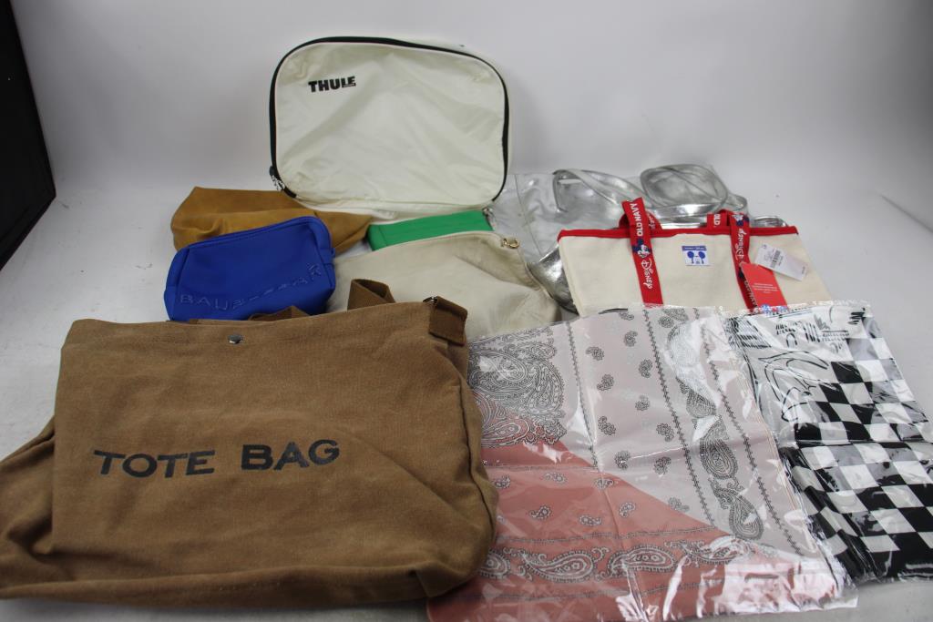 Old Navy Disney Bag, Pouch Bags, Totes, And More Bags, 9 Pieces