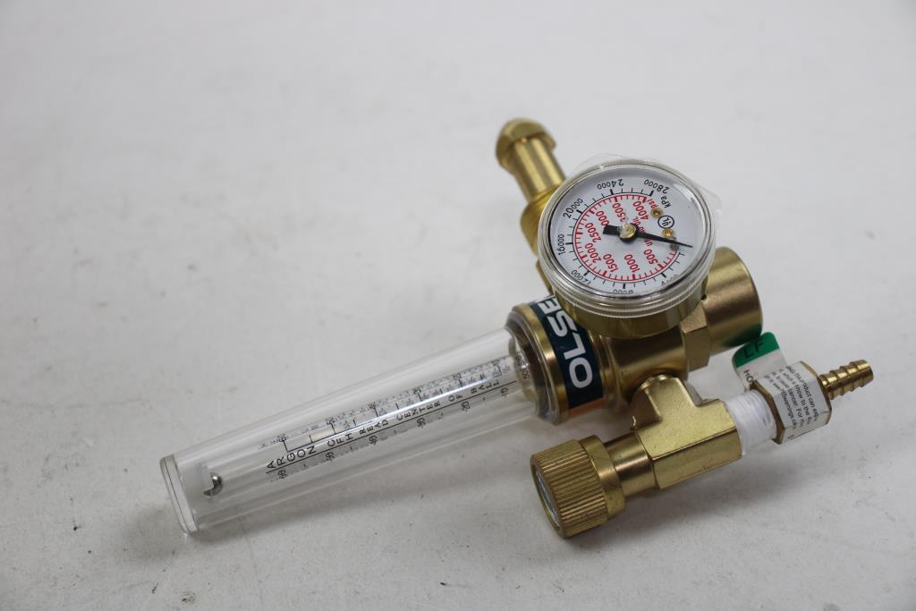 Olsen Compressed Gas Flowmeter Regulator 100-FL-AR