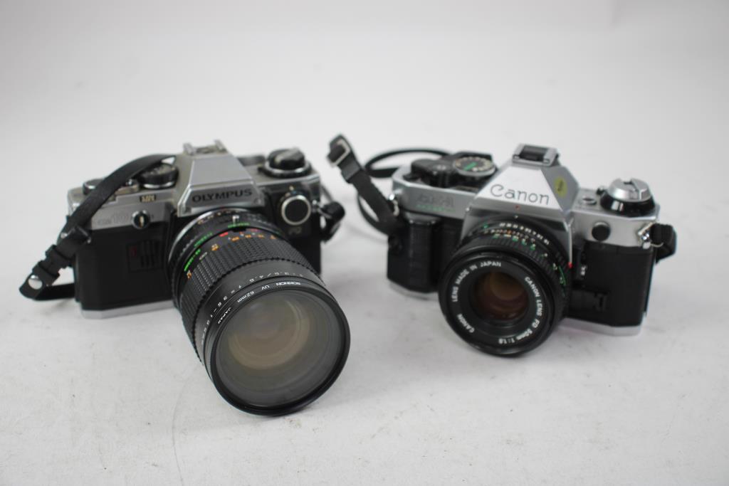 Lot De 6 Caméras Film Vintage – Pour Pièces Ou Réparation – Caméras Anciennes