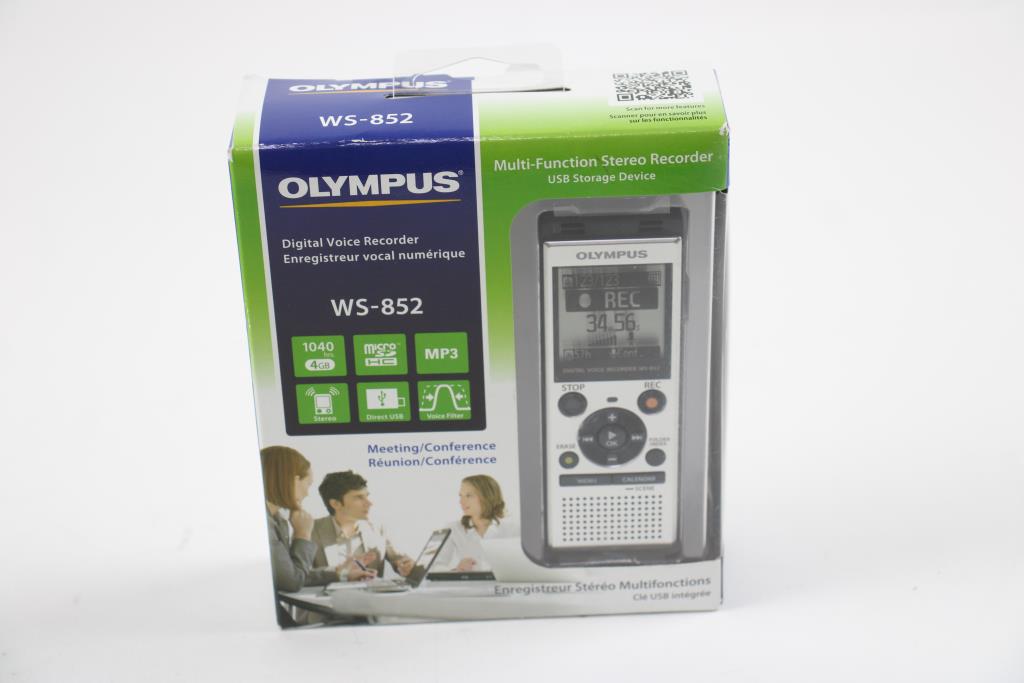 Olympus Digital Voice Recorder, WS852 Property Room
