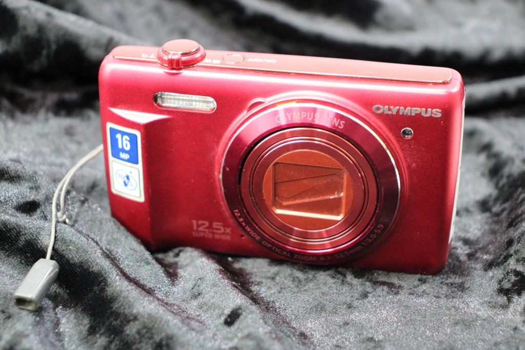 Olympus Stylus Digital Camera (modelVR370) And Others Property Room