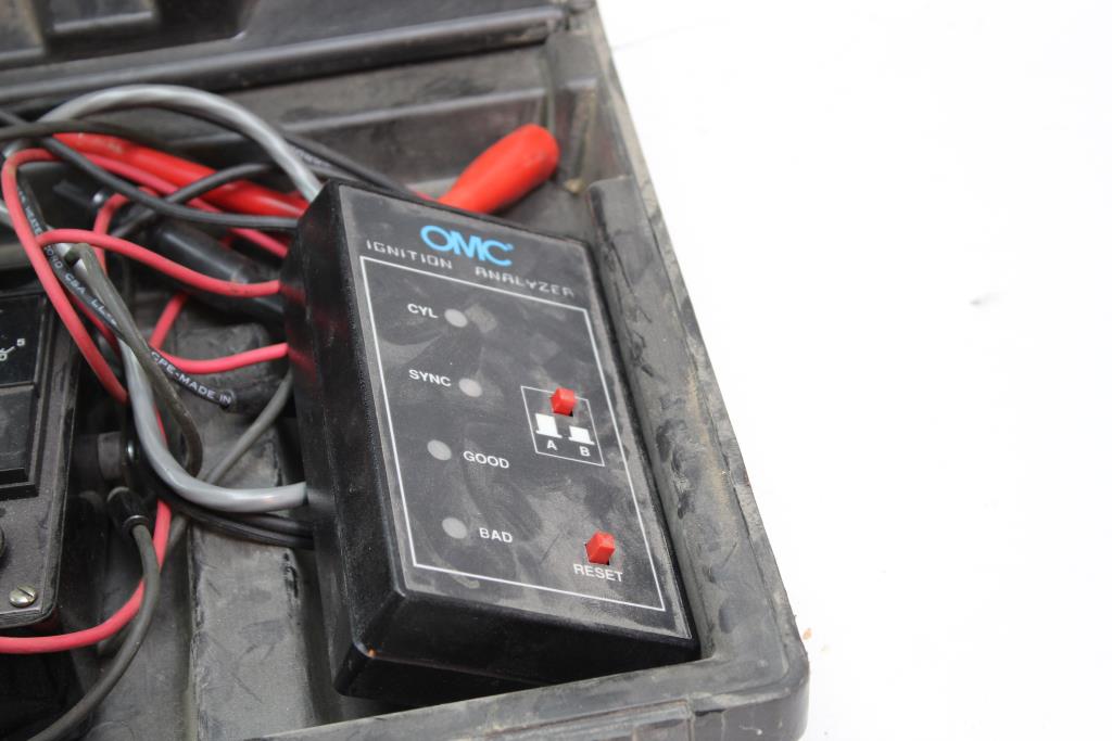 OMC Ignition Analyzer And Peak Voltage Gauge, 2 Pieces Property Room
