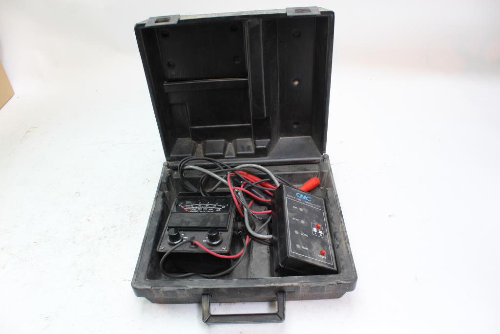 OMC Ignition Analyzer And Peak Voltage Gauge, 2 Pieces Property Room