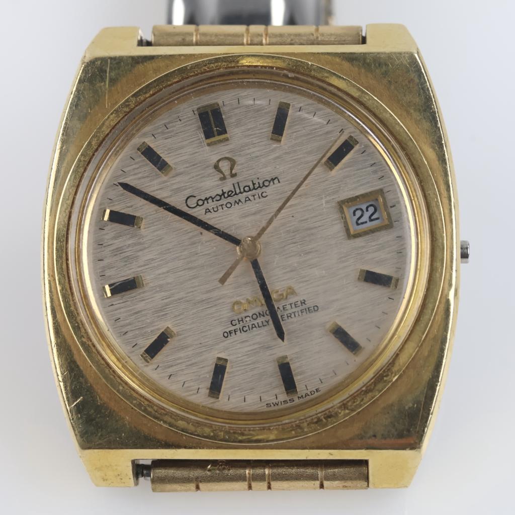 Omega Constellation 14kt Gold Watch-Evaluated By Our Certified Gemologist-AGS/GIA