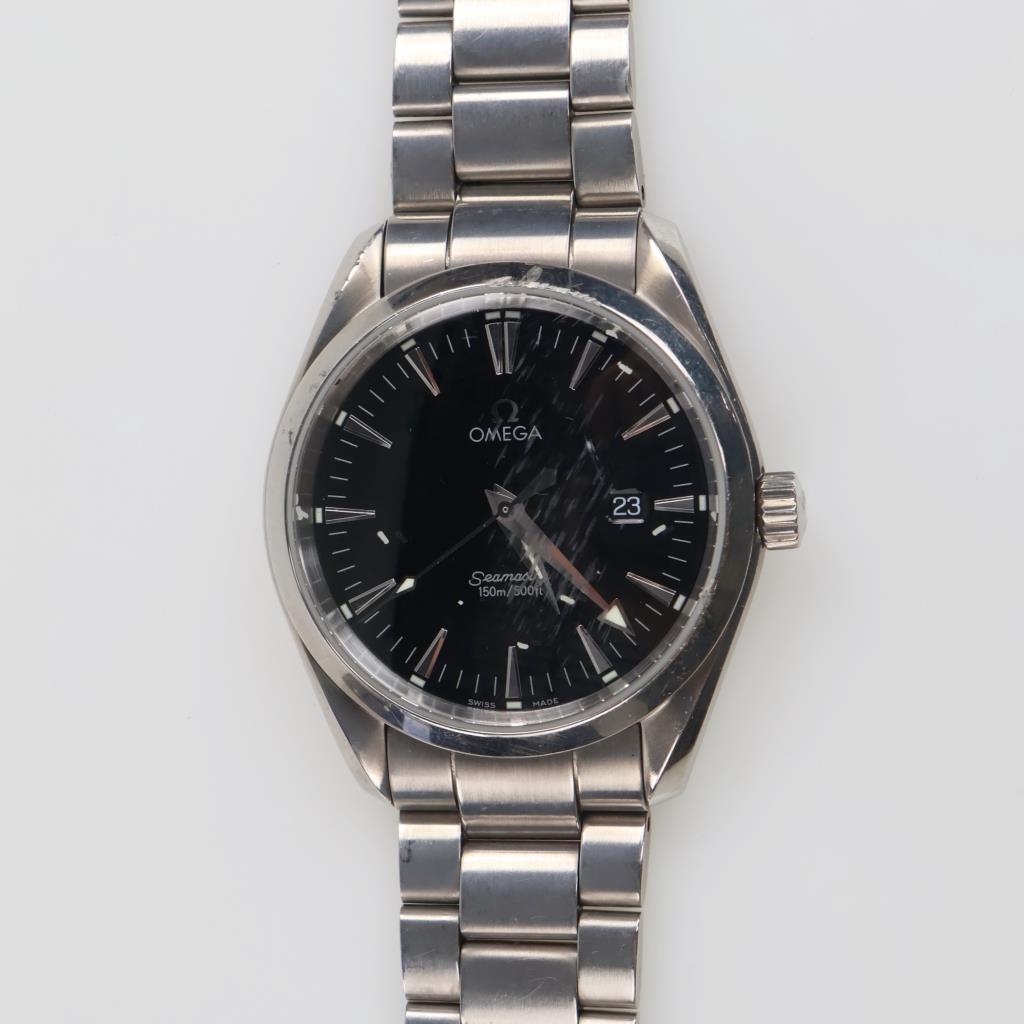 Omega Seamaster Aqua Terra Watch-Evaluated By Our Certified Gemologist-AGS/GIA