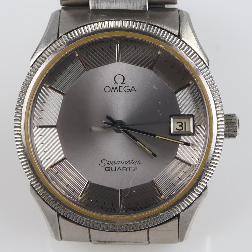 Omega Seamaster Quartz Genta Royal Oak Watch-Evaluated By Our Certified Gemologist-AGS/GIA