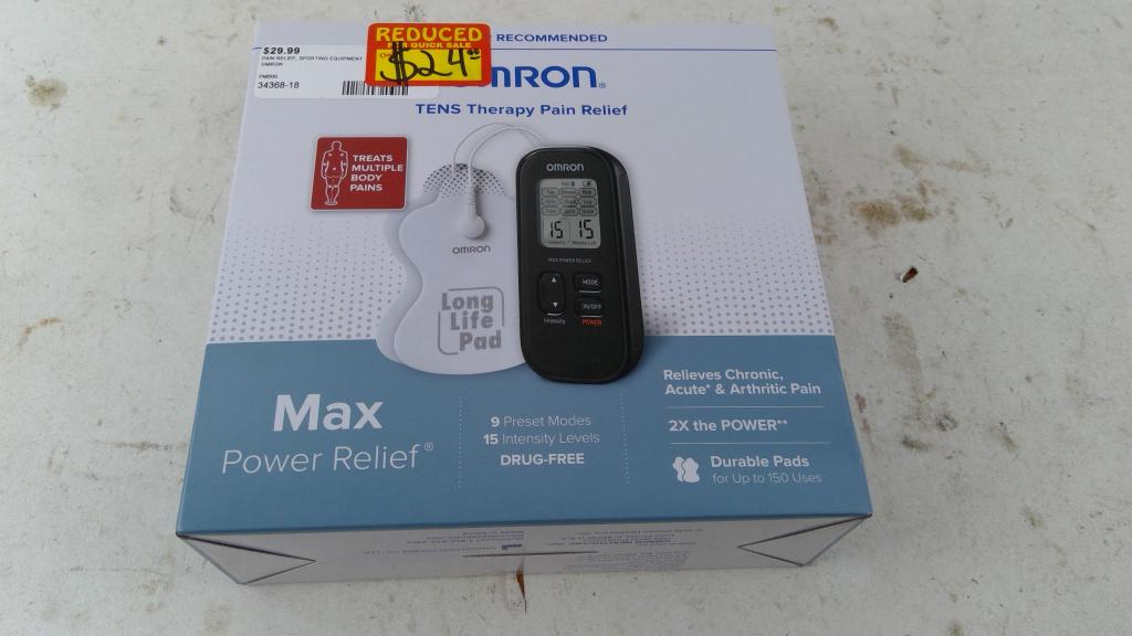 Omron Tens Therapy Pain Relief