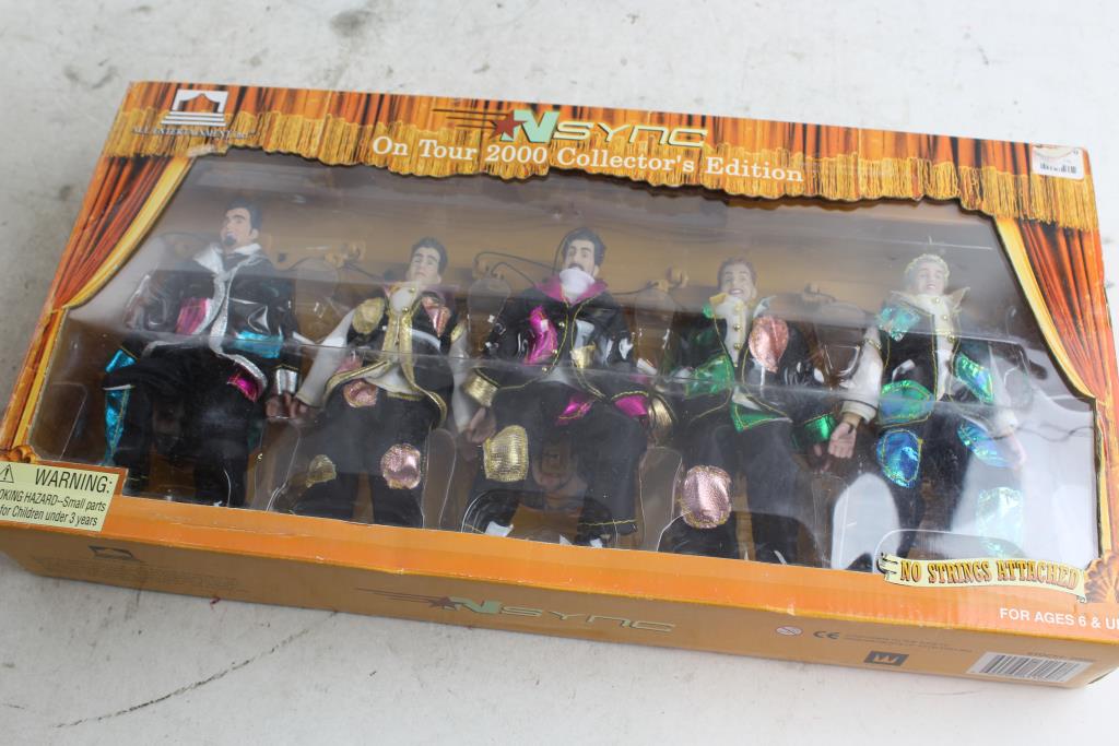 Nsync On Tour 2000 Collector's Edition Marionette Music