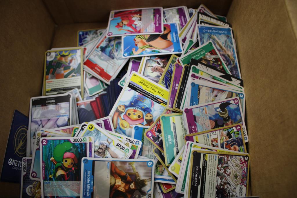 One Piece Trading Cards, 200+ Cards